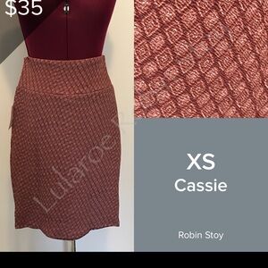 LuLaRoe XS Cassie Skirt NWT